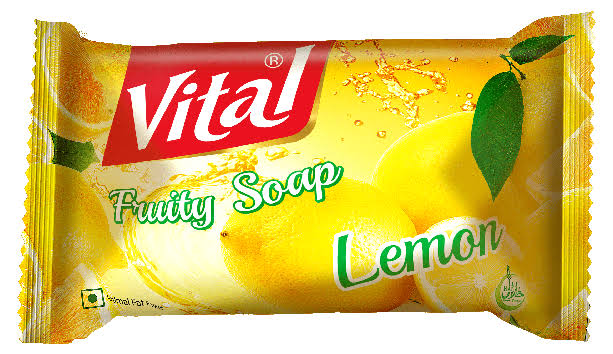 Vital Fruity Soap 120Gm Lemon