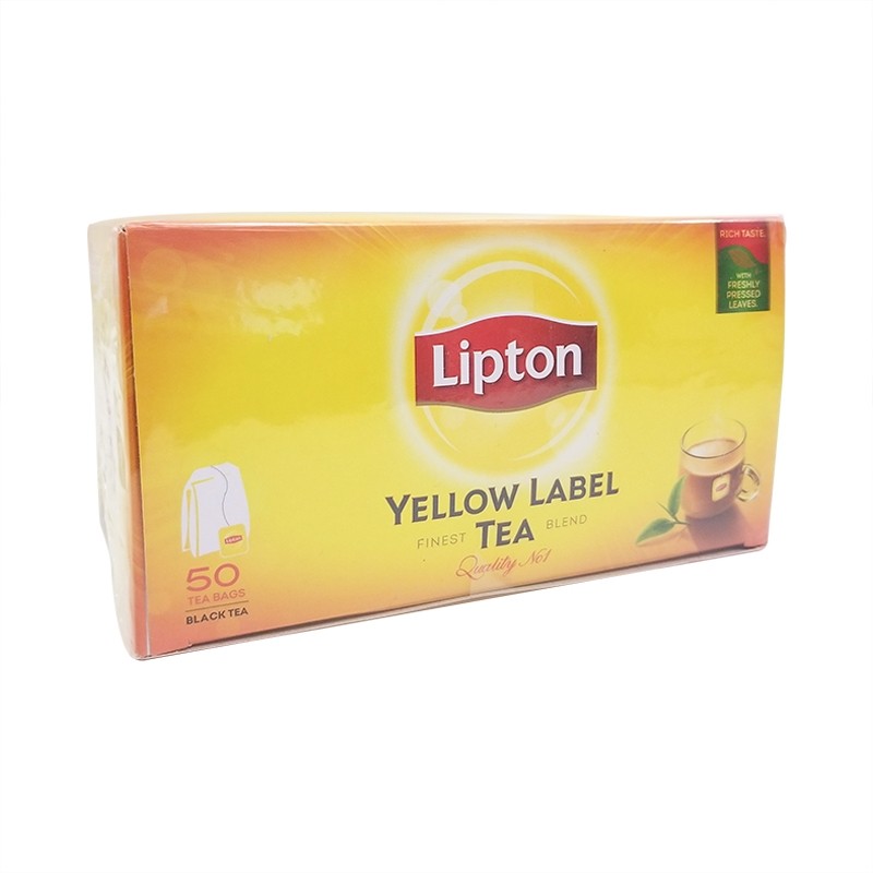 LIPTON YELLOW LABEL TEA 50 TEA BAGS