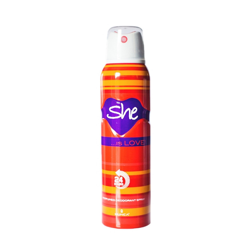 She Is Love Deodorant Spray, For Women, 200ml