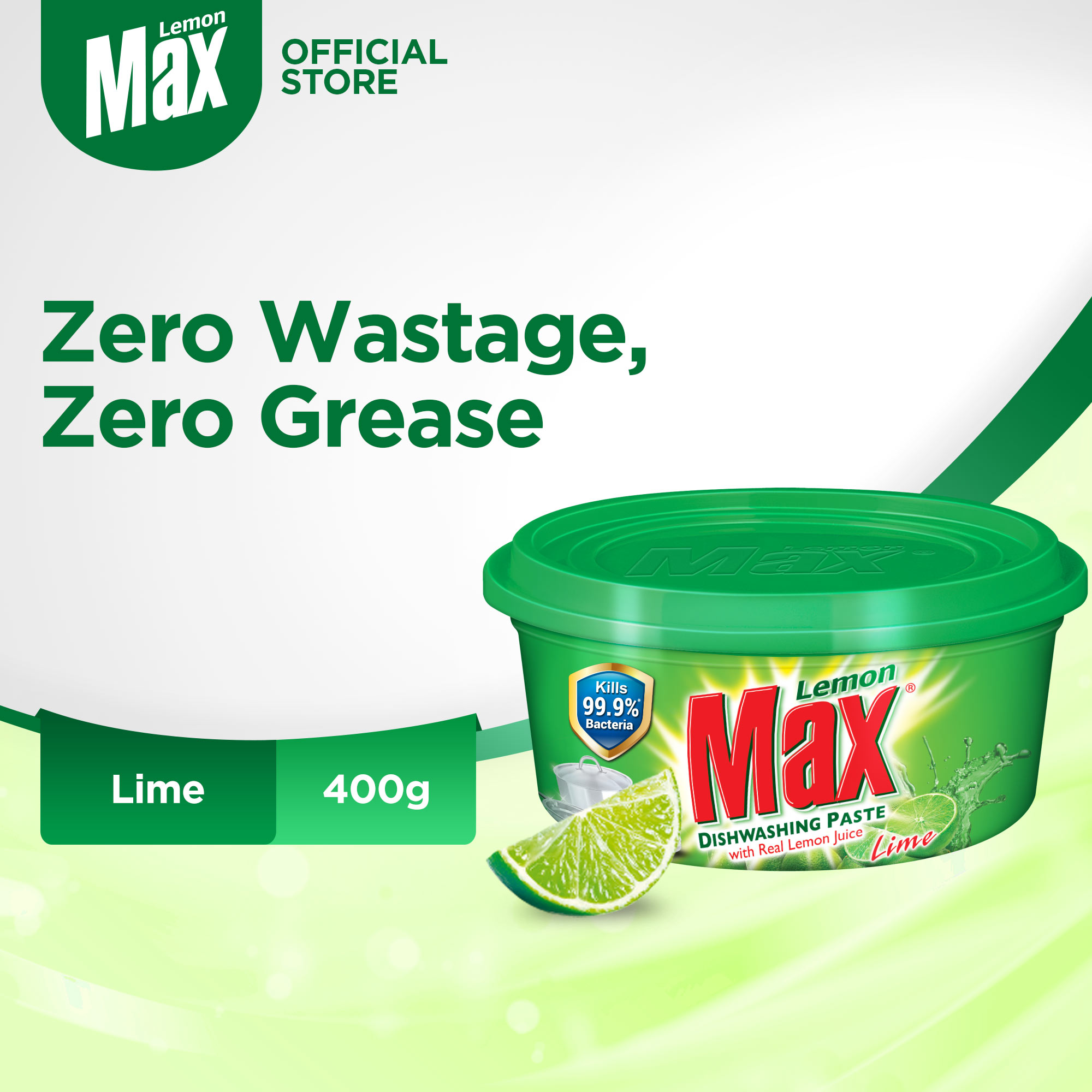 Lemon Max Dishwashing Paste, Original, 400g