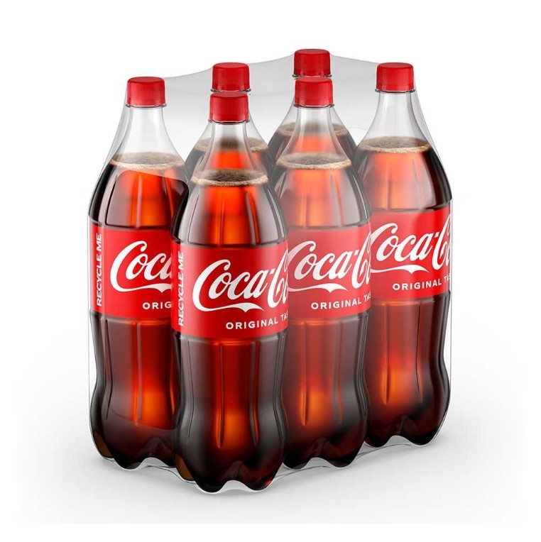 Coca Cola 1 Liters, 6 Pieces