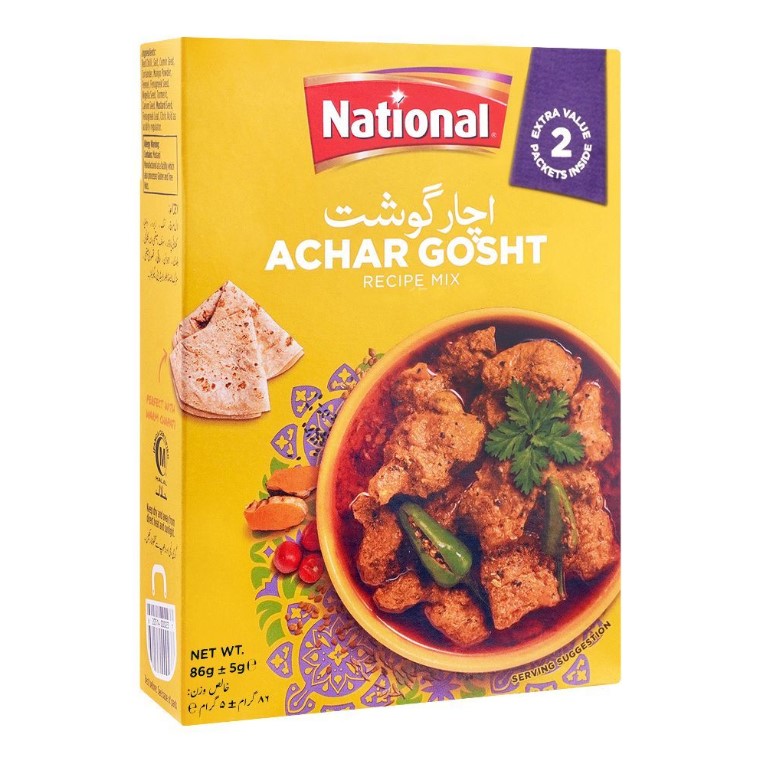 National Achar Gosht Masala Mix Double Pack