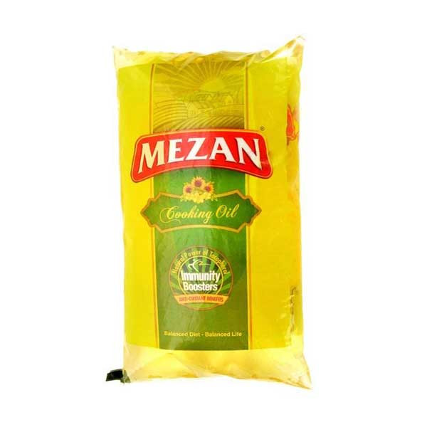 Mezan Cooking Oil Pouch 1 Litre