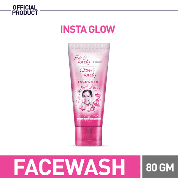 FAIR&LOVELY FACE WASH INSTA GLOW 80G