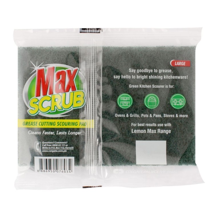 Max Scrub Scouring Pad, Large, 1 Count
