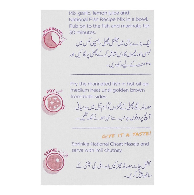 National Fish Recipe Masala Mix, 40g