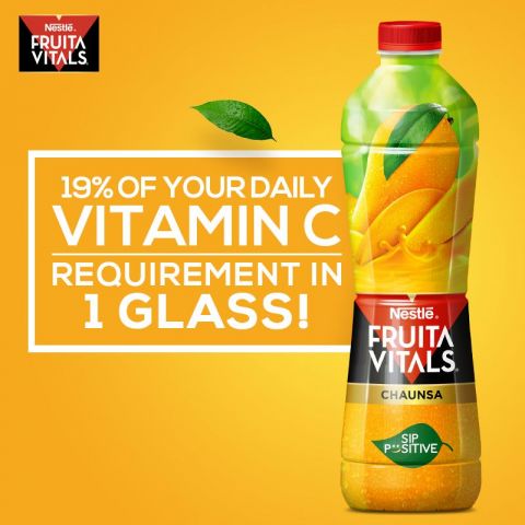 Nestle Fruita Vitals Chaunsa Fruit Nectar 1 Liter