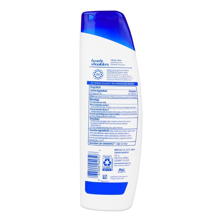 Head &amp; Shoulder Classic Clean Anti-Dandruff Shampoo 360ml