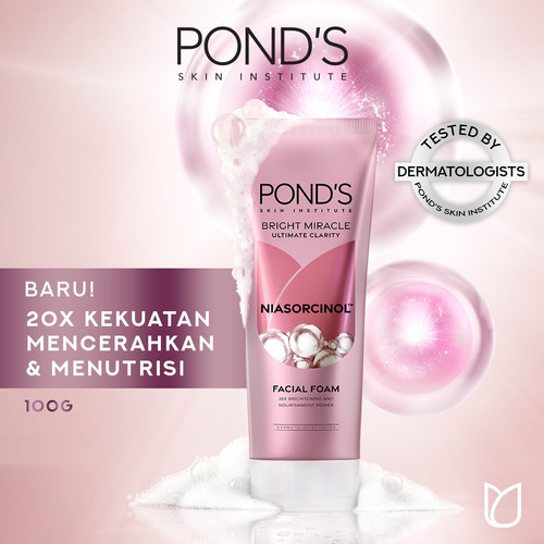 Pond's White Beauty Daily Facial Foam, 100g