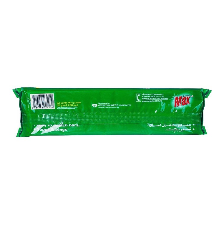 Lemon Max Bar Long Promo Pack, 530g