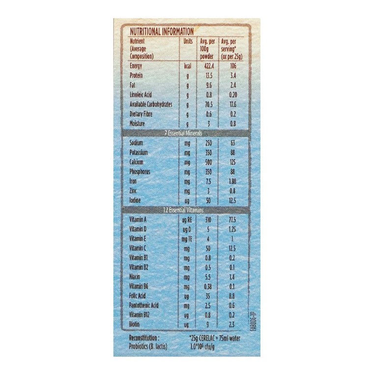 Nestle Cerelac Rice, 175g
