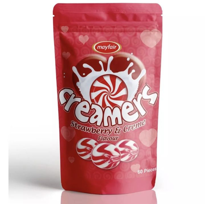 Mayfair creamers strawberry candy 100 pcs