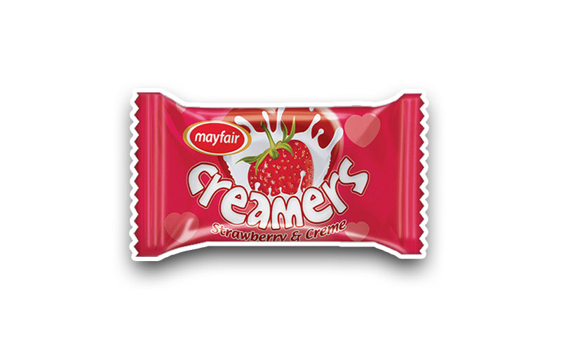 Mayfair creamers strawberry candy 100 pcs