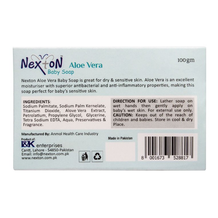 Nexton Aloe Vera Baby Soap, 100g
