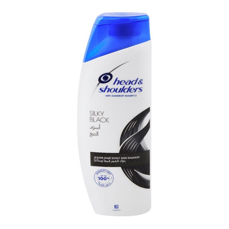 Head &amp;amp; Shoulders Silky Black Anti-Dandruff Shampoo, 360ml